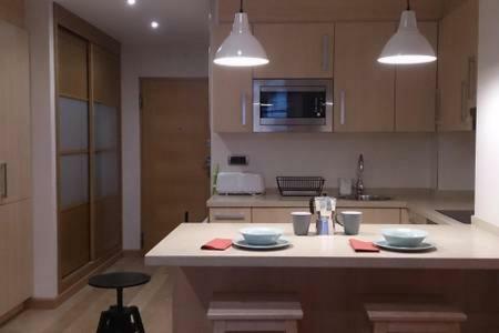 Estudio Moderno Centro-Playa Gijon Lejlighed Eksteriør billede