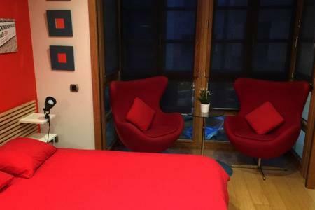Estudio Moderno Centro-Playa Gijon Lejlighed Eksteriør billede